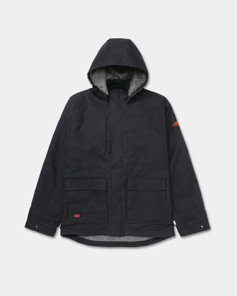 caterpillar-workwear-mens-FR-heavy-insulated-parka-black_01 MEN'S FR HEAVY INSULATED PARKA Dezi Associates Ltd