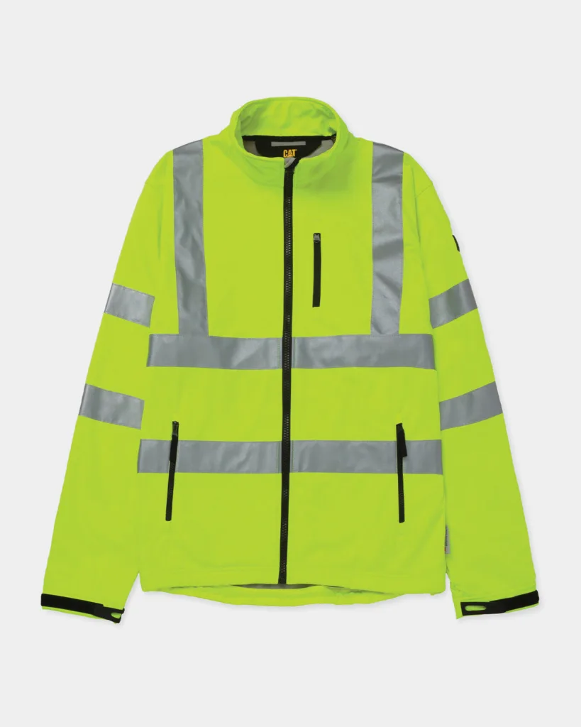 caterpillar-workwear-mens-hi-vis-softshell-jacket-hi-vis-yellow_01 MEN'S HI-VIS SOFTSHELL JACKET Dezi Associates Ltd