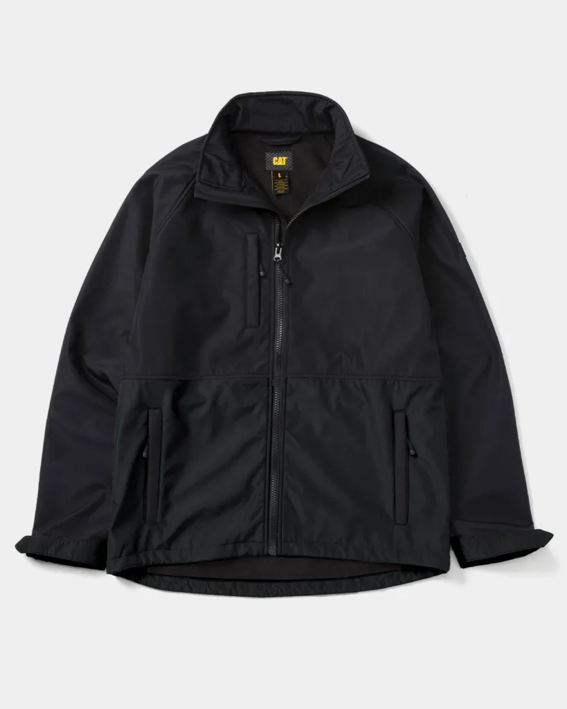 caterpillar-workwear-mens-ripstop-softshell-jacket-black_02 MEN'S RIPSTOP SOFTSHELL JACKET Dezi Associates Ltd