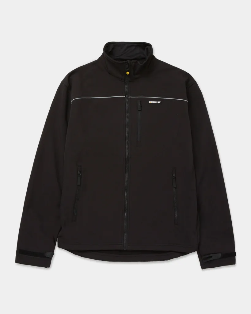 caterpillar-workwear-mens-softshell-jacket-black_01_1 MEN'S SOFTSHELL JACKET Dezi Associates Ltd
