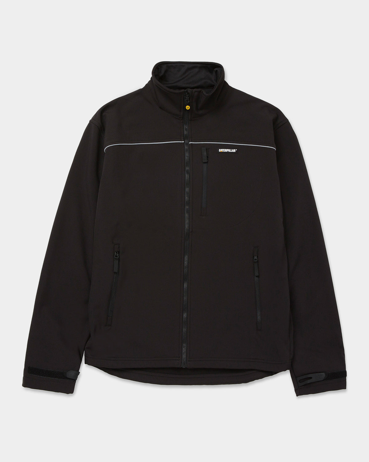 caterpillar-workwear-mens-softshell-jacket-black_01_1 MEN'S SOFTSHELL JACKET Dezi Associates Ltd
