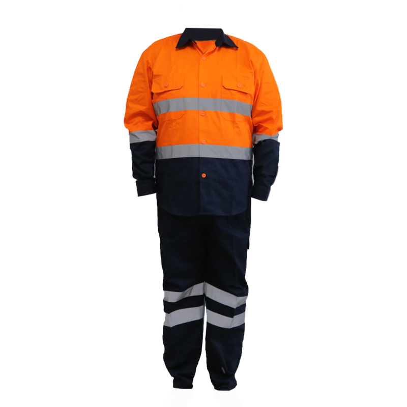 ov20-workwear-800-800 Two Pieces Cotton High Visibility Reflective Safety Workwear Dezi Associates Ltd