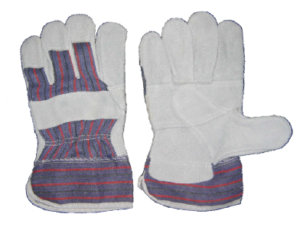 photo1-800-800 1250 cow split patched palm pasted cuff working gloves Dezi Associates Ltd