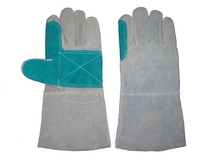 photo1-800-800 1305 reinforced palm leather welding working safety gloves Dezi Associates Ltd