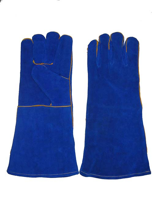 photo1-800-800 1315 Kevler sewing fully lined royal blue welding gloves Dezi Associates Ltd