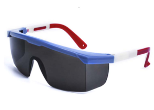 photo1-800-800 CE EN 166F & ANSI Z87.1 standard PC lens nylon arm safety glasses Dezi Associates Ltd