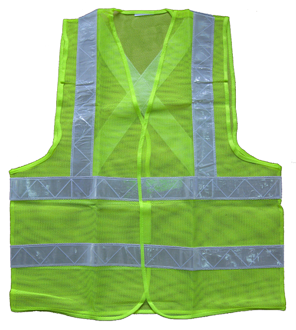 photo1-800-800 Green polyester mesh reflective safety vest in china Dezi Associates Ltd
