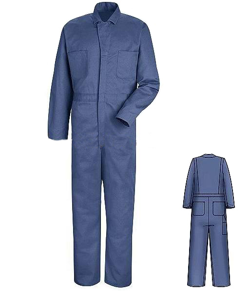 photo1-800-800 Navy blue work coverall one piece work garments uniform Dezi Associates Ltd
